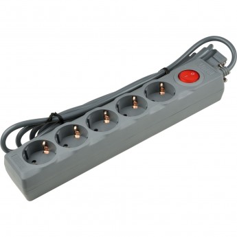 Cетевой фильтр UNIEL S-GSU5-3 GREY Cетевой фильтр UNIEL S-GSU5-3 GREY