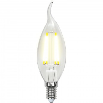 Лампа светодиодная UNIEL LED-CW35-5W/NW/E14/CL/DIM GLA01TR картон Лампа светодиодная UNIEL LED-CW35-5W/NW/E14/CL/DIM GLA01TR картон