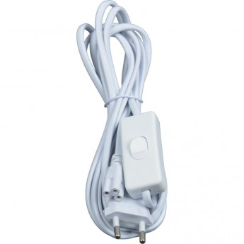 Сетевой шнур Uniel UCX-PT3/L10-300/B WHITE 1 STICKER