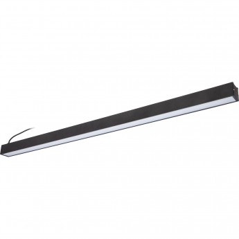 Светильник линейный светодиодный UNIEL ULO-K10D 52W/4000K/L125 IP65 BLACK подвесной