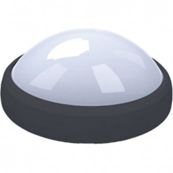 Светильник светодиодный UNIEL ULW-R04-12W/NW IP65 BLACK Круг